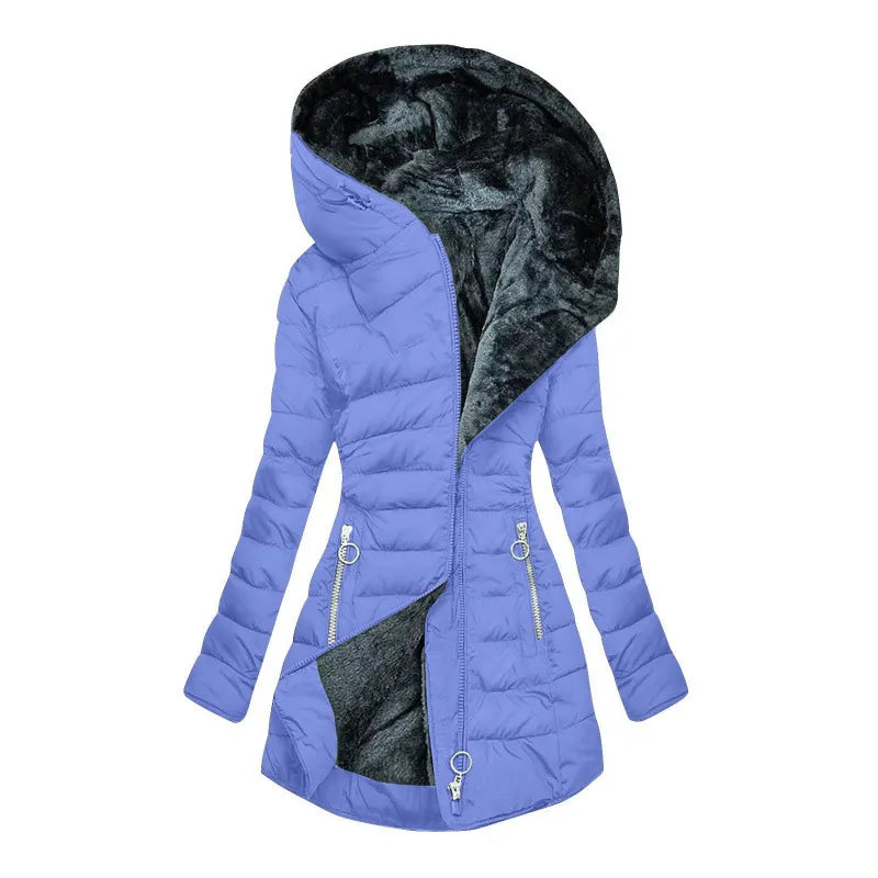 Julia - Chaqueta acolchada de invierno con capucha