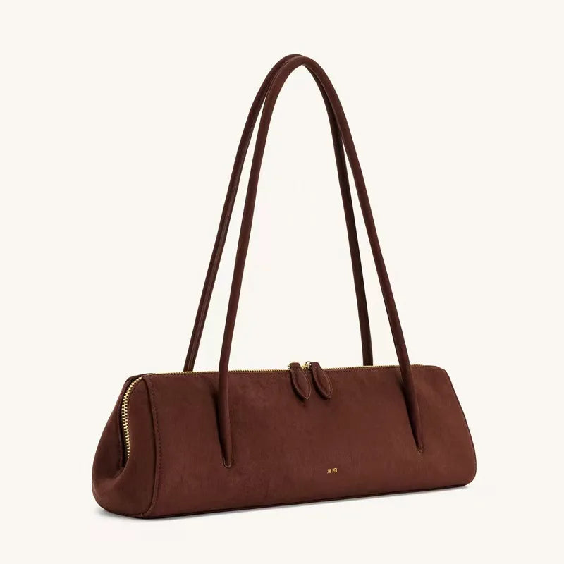 BIANCA™ Bolso baguette elegante de diseño retro