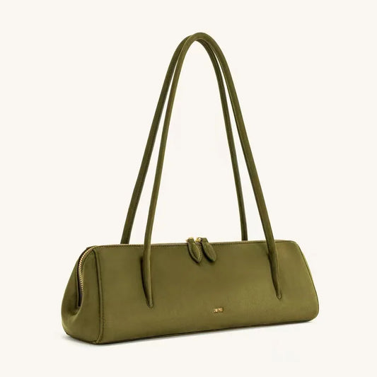 BIANCA™ Bolso baguette elegante de diseño retro