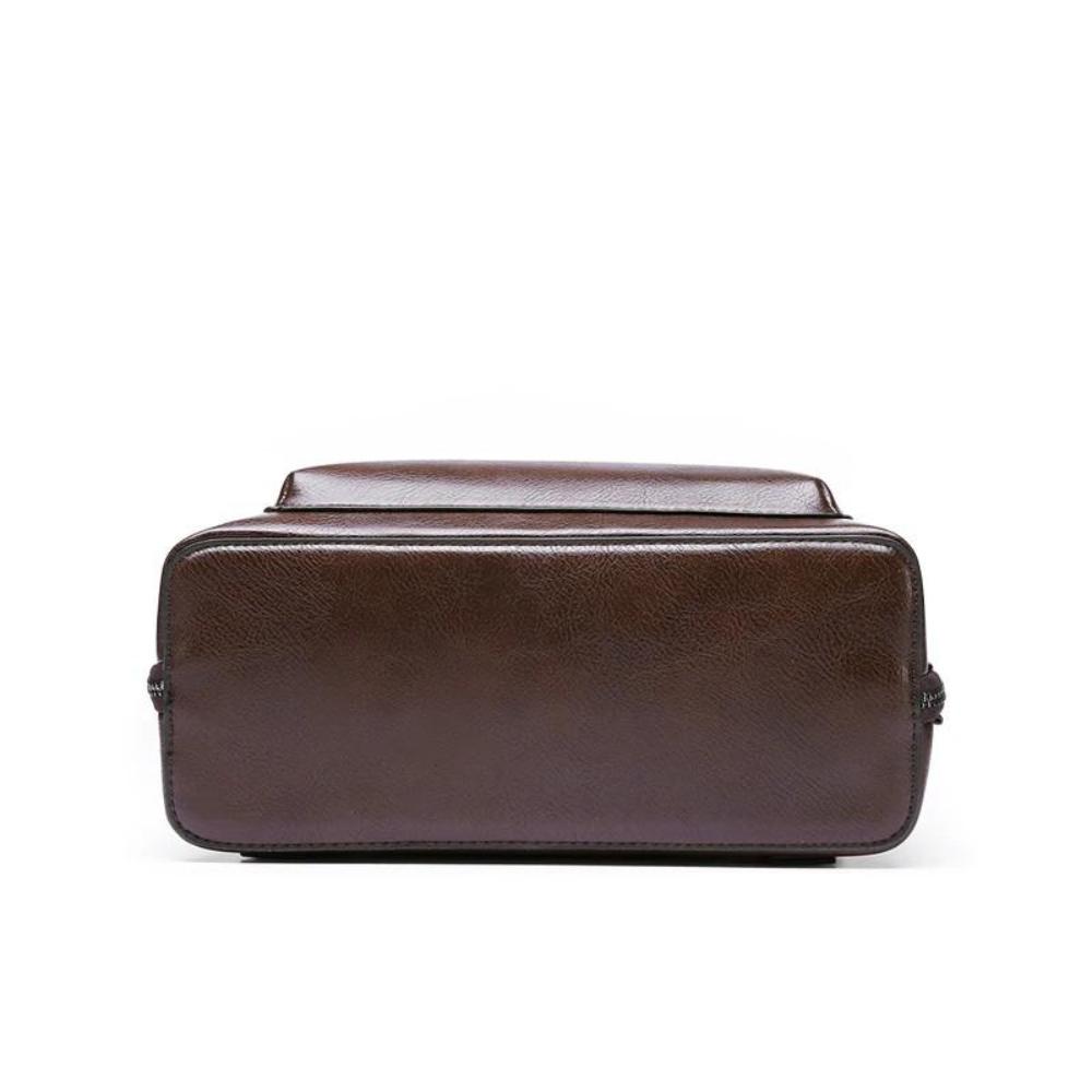 Mochila clásica con doble cremallera: diseño elegante