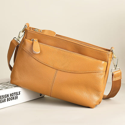 El estilo diario de Rina | Bolso bandolera con diseño de guijarros