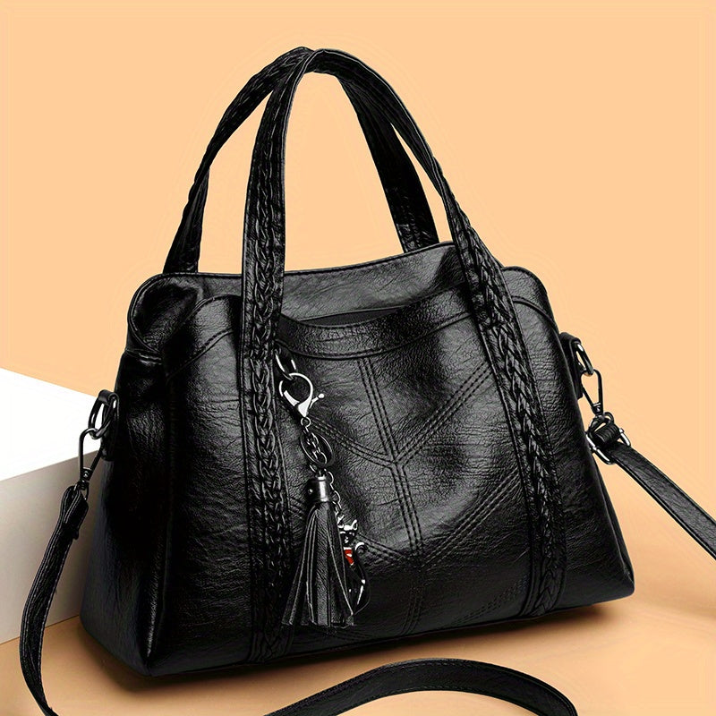 El clásico encanto de Adriana | Bolso de piel atemporal