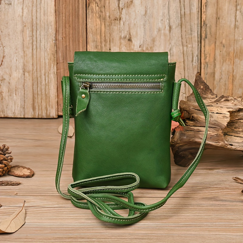 La artesanía atemporal de Clara | Bolso bandolera de piel