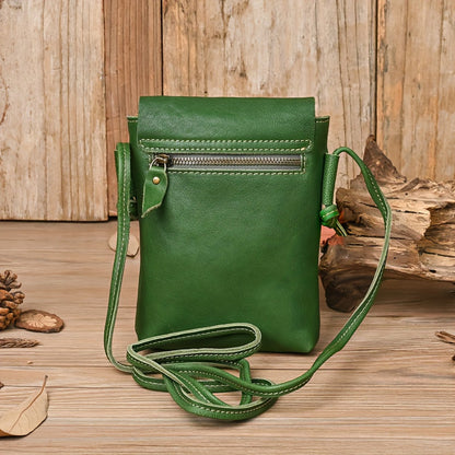 La artesanía atemporal de Clara | Bolso bandolera de piel