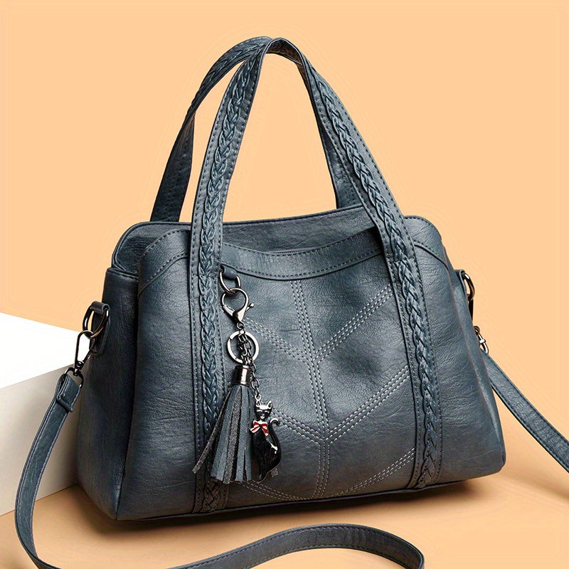 El clásico encanto de Adriana | Bolso de piel atemporal