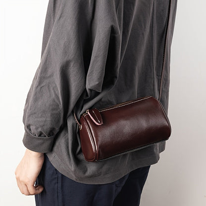 La elegancia pulida de Camille | Bolso de hombro de piel