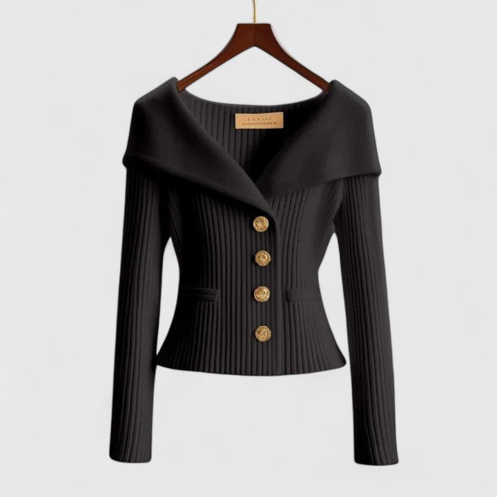 Clarisa | Elegante chaqueta de punto para apariciones con estilo