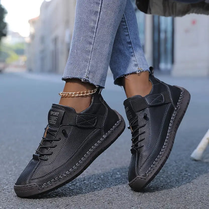 Liora - Zapatillas ortopédicas ligeras con puntera ancha