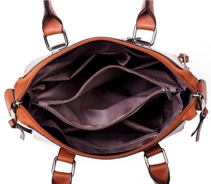 Evelyn - Conjunto de 4 bolsos de cuero Elegancia cotidiana
