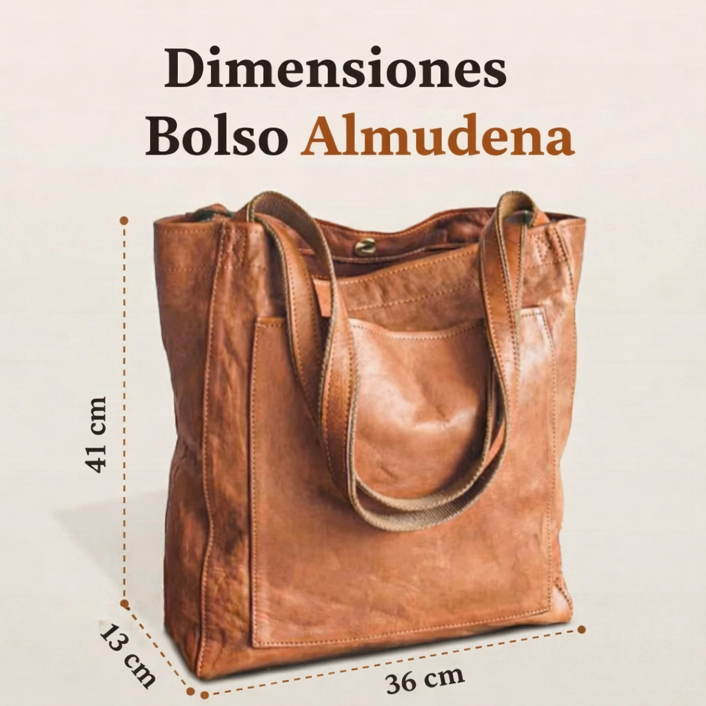 Almudena - Bolso moderno y elegante de diseño funcional