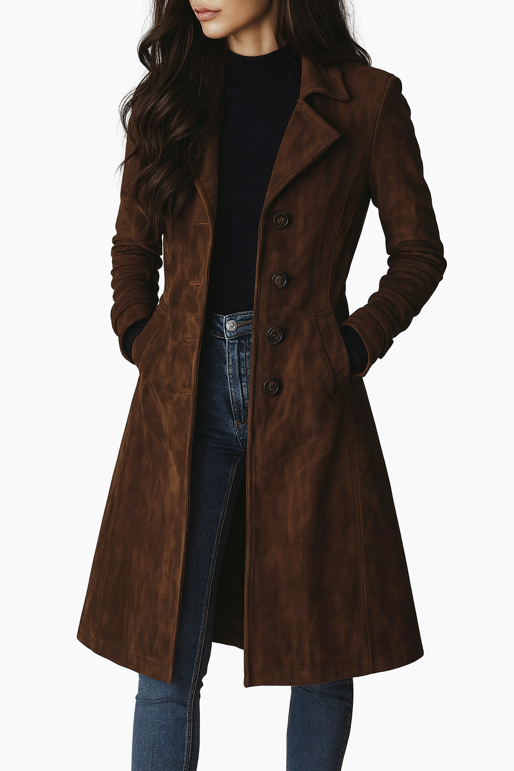 Sara - Abrigo largo elegante para invierno