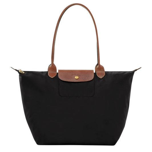 Longchamp - Bolso grande Le Pliage, negro