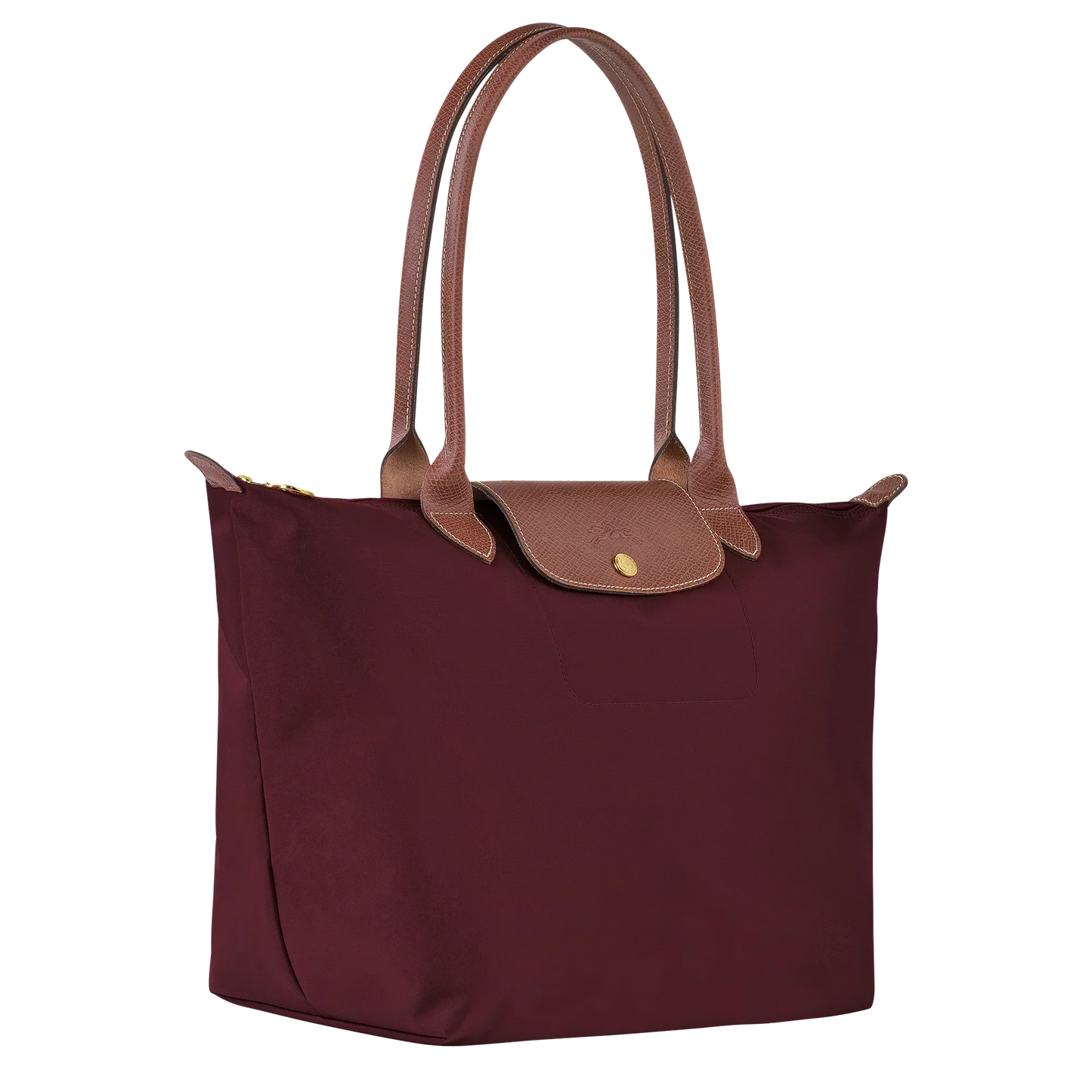 Longchamp - Bolso grande Le Pliage, burdeos