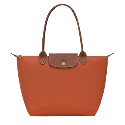 Longchamp - Bolso grande Le Pliage, Ladrillo
