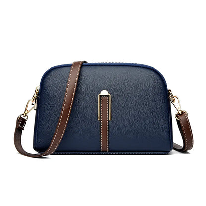 Bolso de hombro de cuero de lujo para mujer