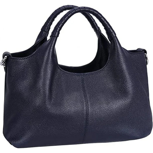 Bolso de hombro de cuero elegante