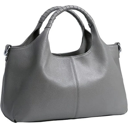 Bolso de hombro de cuero elegante