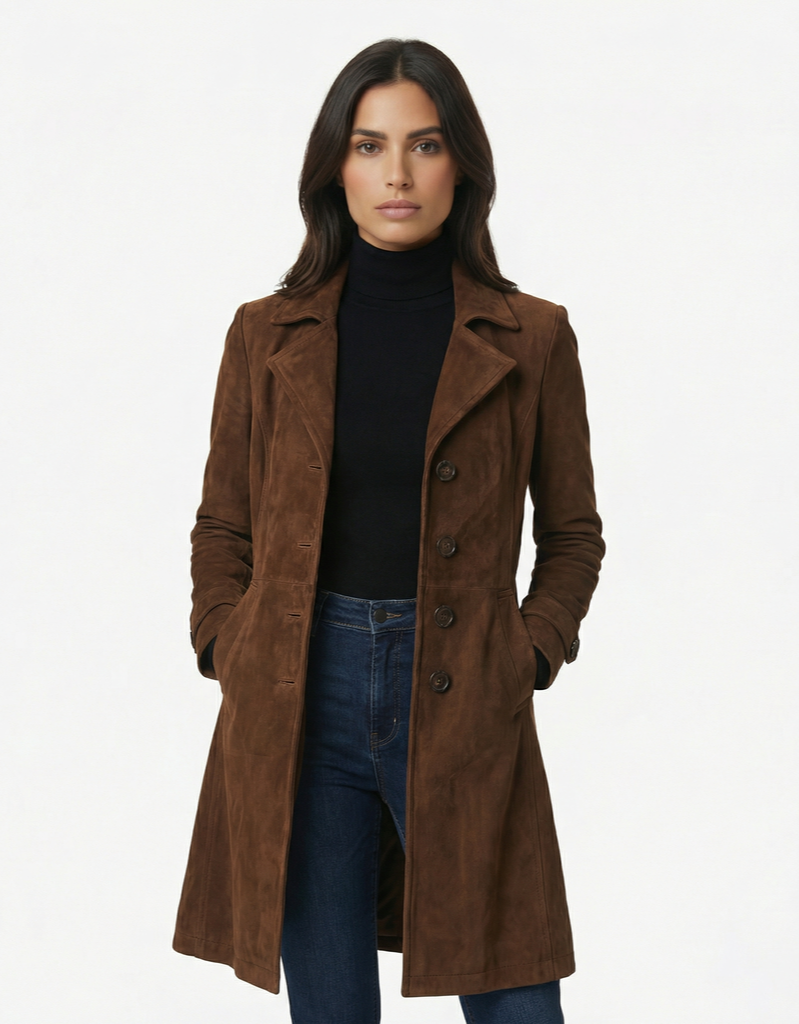 Sara - Abrigo largo elegante para invierno