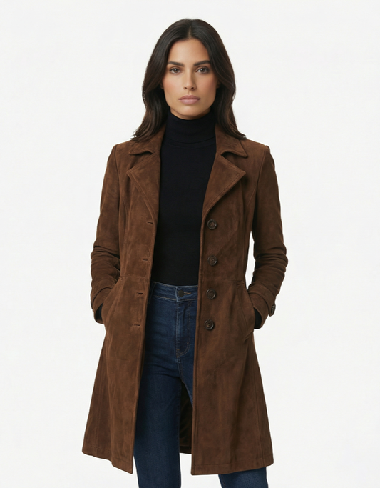Sara - Abrigo largo elegante para invierno