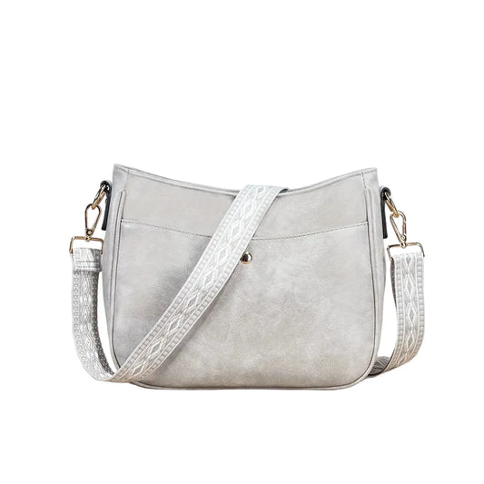 Bolso de hombro de cuero vintage