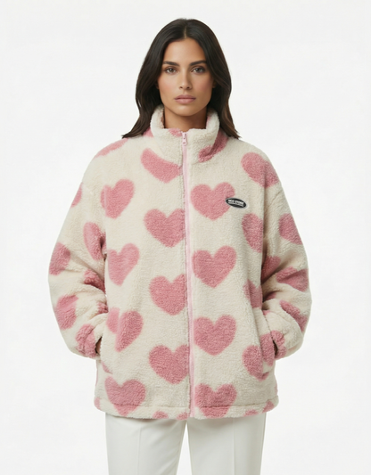 VogelMode - Chaqueta reversible con corazones