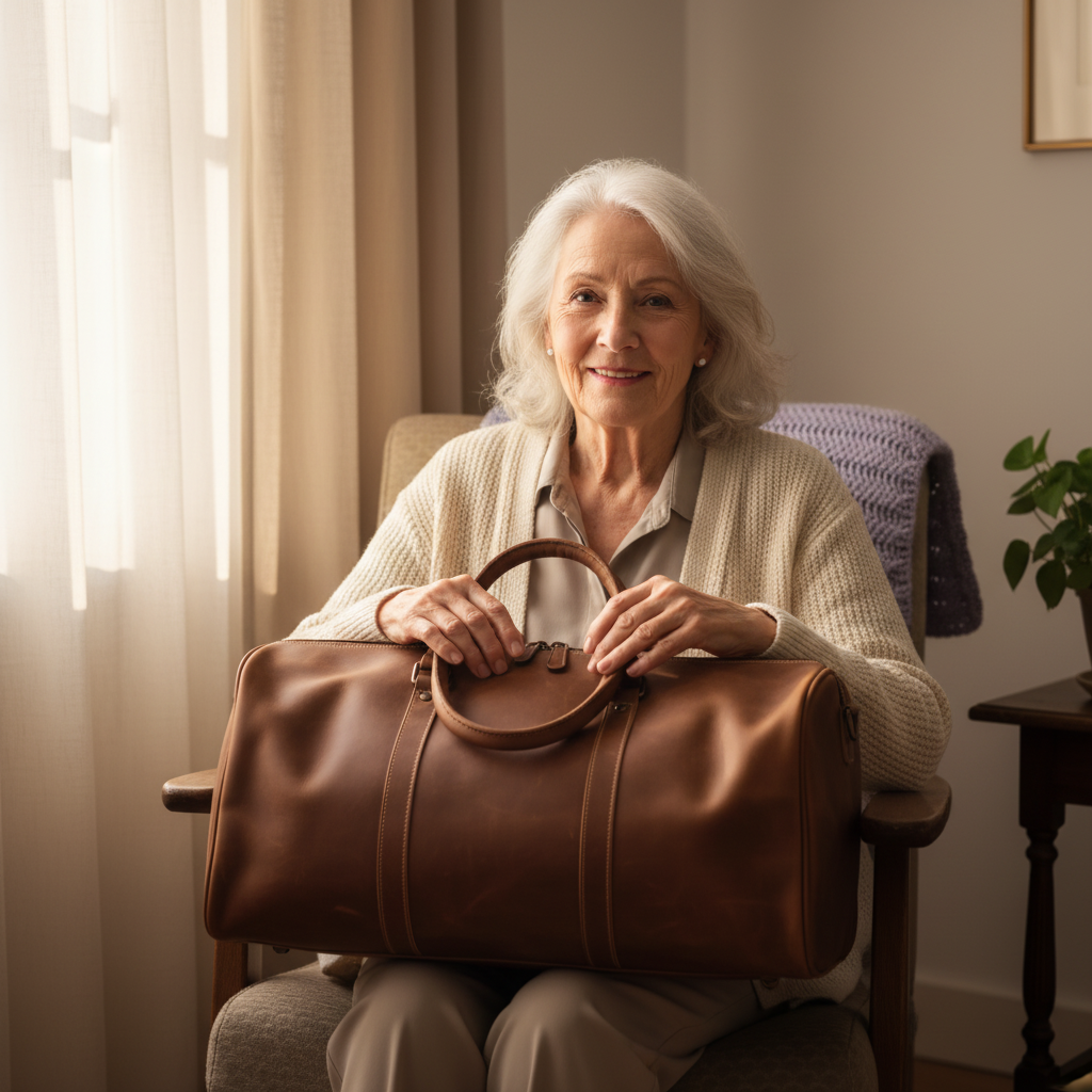 Callahan Bolso de viaje de cuero