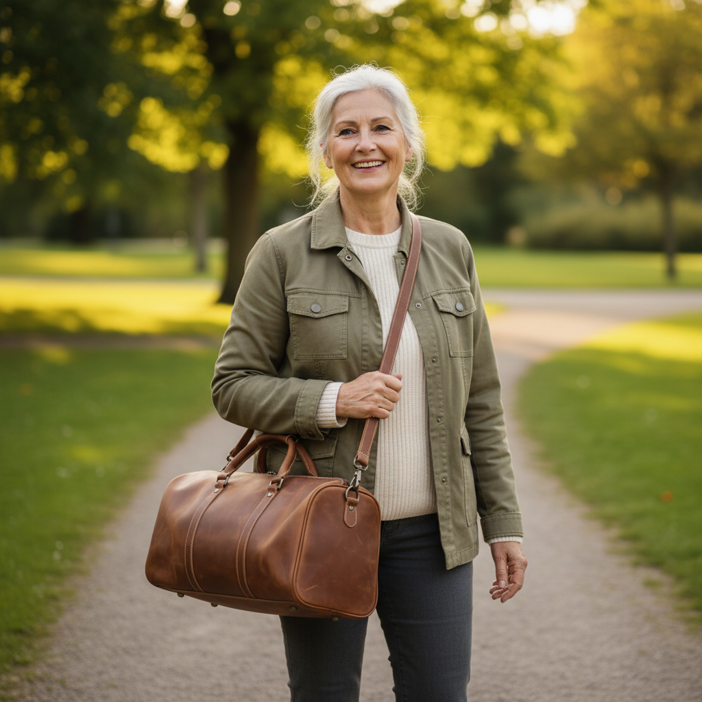 Callahan Bolso de viaje de cuero