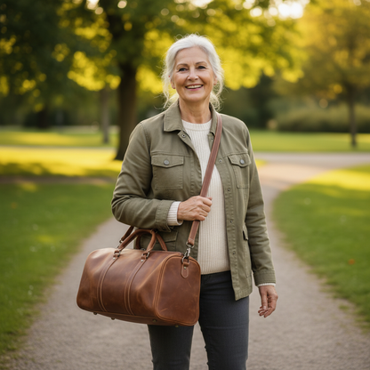 Callahan Bolso de viaje de cuero