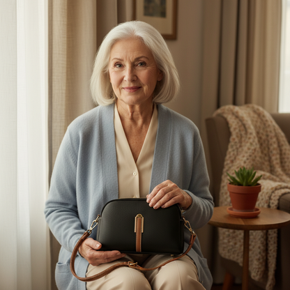 Mila Bolso de hombro de piel