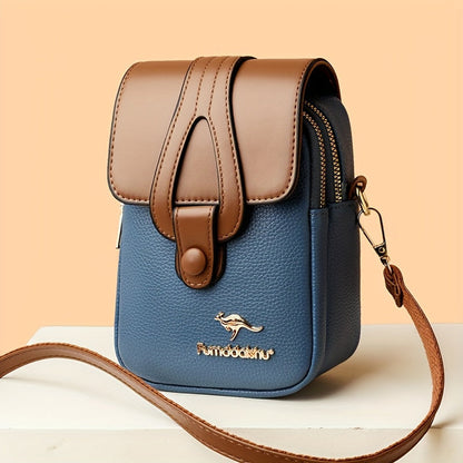 Bolso bandolera compacto de piel Sienna’s Soft Classic