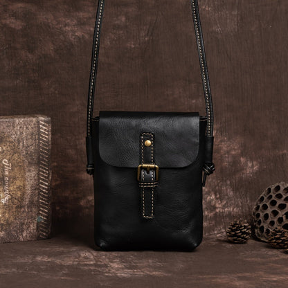 La artesanía atemporal de Clara | Bolso bandolera de piel