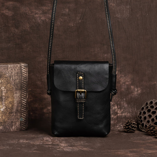 La artesanía atemporal de Clara | Bolso bandolera de piel