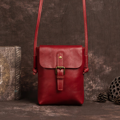La artesanía atemporal de Clara | Bolso bandolera de piel