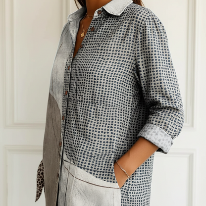 Diana | Blusa de mosaico costero