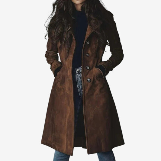 Sara - Abrigo largo elegante para invierno